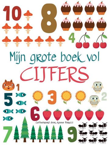 Mijn grote boek vol cijfers (Redelijk), Verzenden, Nieuw