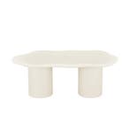 Salontafel Mangohout Organisch Maya Microcement 120 Beige cm, Verzenden, Nieuw, Industriële meubels, Overige vormen