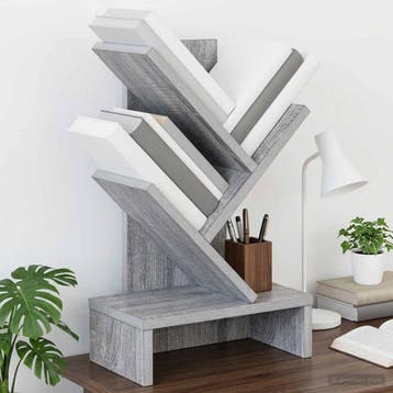 vidaXL Boomvormige boekenplank met 3 planken 30 x 18 x 48 cm, Verzenden