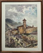 Beryl Victoria Teresa Davies (1916-1997) - La torre del, Antiek en Kunst