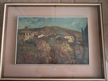 Arturo Bonanomi (1920-2010) - Paesaggio, Antiek en Kunst