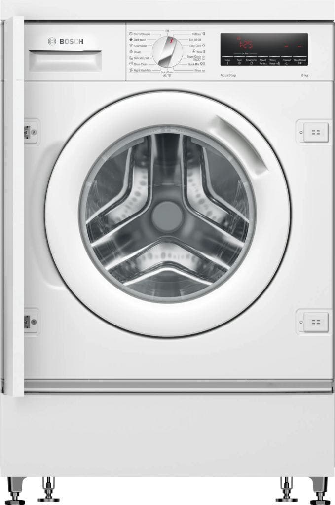 Bosch WIW28542EU - Inbouwwasmachine - 8 kg - 1400 tpm -, Elektronische apparatuur, Wasmachines, Ophalen of Verzenden