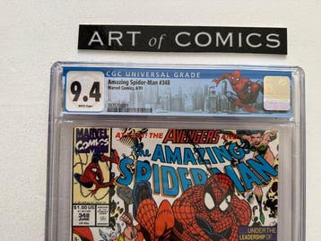 The Amazing Spider-Man #348 - With Special CGC Spider-Man, Boeken, Nieuw