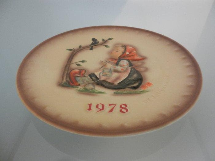 Goebel - Schwester Maria Innocentia Hummel - Assiette -, Antiquités & Art, Curiosités & Brocante