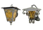 Wandlamp (2) - IJzer - Buitensmederij
