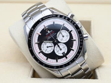 Omega Speedmaster Ref. 3507.51.00 Year 2016 (Box & Papers), Handtassen en Accessoires, Horloges | Heren, Ophalen of Verzenden