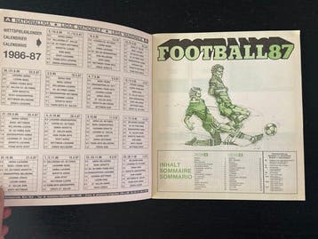 1987 Panini Football Swiss Album complet - Excellent (EX), Verzamelen, Nieuw