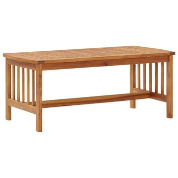 vidaXL Salontafel 102x50x43 cm massief acaciahout, Verzenden, Nieuw