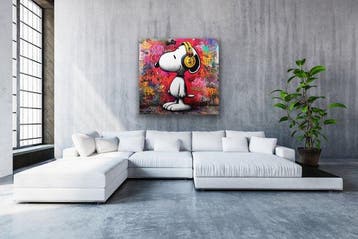 ERIC BRUMETTE - DJ SNOOPY SAVED MY LIFE 67 - Toile L -