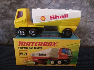 Matchbox 1:64 - Camion miniature - Freeway Gas Tanker