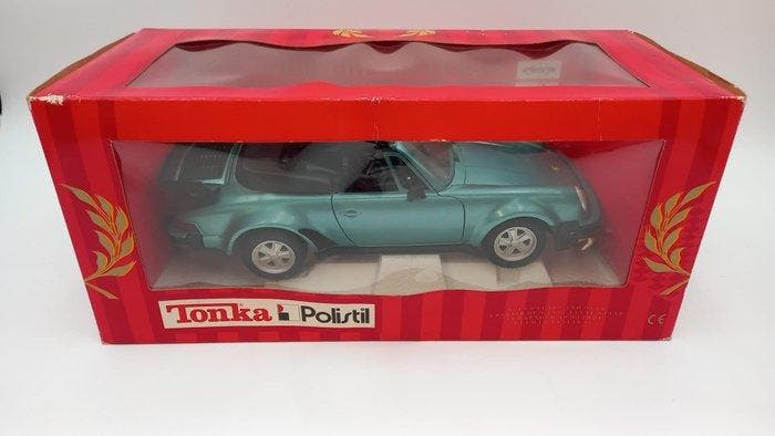Tonka 1:16 - Modelauto - Porsche 911 Turbo Cabriolet -, Hobby en Vrije tijd, Modelauto's | 1:5 tot 1:12