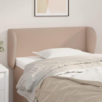 vidaXL Hoofdbord met randen 103x23x78/88 cm kunstleer, Verzenden
