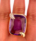 Pomellato - Bague - Rittrato - 18 carats Or rose Améthyste -, Handtassen en Accessoires, Nieuw