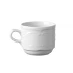 Espressokopjes | FLORA | Porselein | Wit | 12cl | 12 Stuks, Verzenden, Nieuw in verpakking