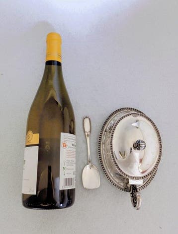 Pot de confiture - Argent 800, Antiek en Kunst