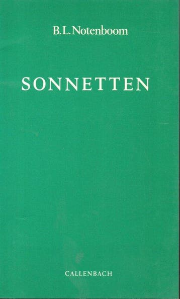 Sonnetten - Noteboom, Verzenden, Nieuw