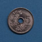 België. Leopold II. 5 Centimes 1902 (over 1901) - Frans MINT