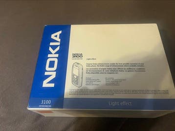 Nokia 3100 - Mobiele telefoon - In originele verpakking, Nieuw