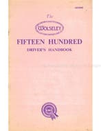 1960 WOLSELEY FIFTEEN HUNDRED INSTRUCTIEBOEKJE ENGELS