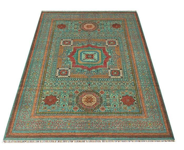 Afghan, Ziegler Kazak, Groot handgeknoopt traditioneel, Maison & Meubles, Ameublement | Tapis & Moquettes
