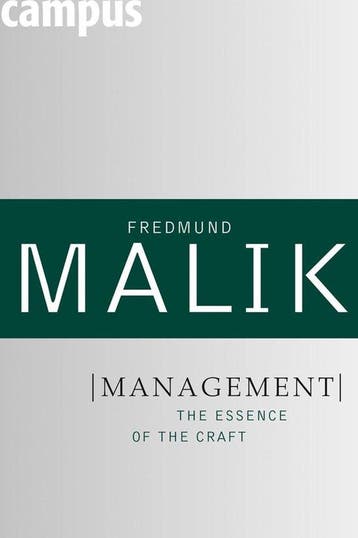 Management 9783593391298 Fredmund Malik, Verzenden, Zo goed als nieuw, Fredmund Malik