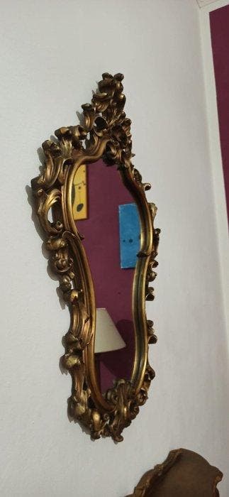 Miroir mural - Bois