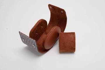 Legacy Pepita Watch Travel Roll for 1 Watch | Houndstooth