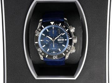 Edox - Class 1 - Chronograph Automatic (Day-Date) - Sans
