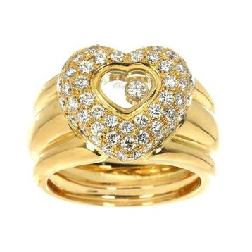Chopard - Ring - 18 karaat Geel goud, Nieuw