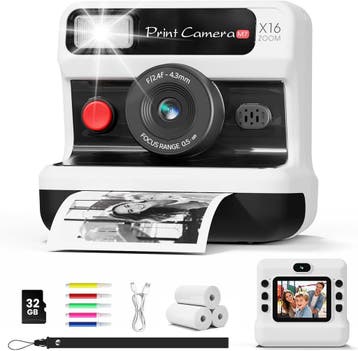 Instant camera 32GB SD | Tweede kansje | OP = OP, Verzenden, Zo goed als nieuw, Ontdekken