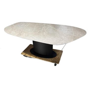 bert plantagie Eettafel Talk 8.0 - Ongebruikt, Verzenden, Zo goed als nieuw, Kunststof, 200 cm of meer