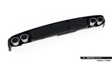 Aggressive Diffuser voor Audi A6 C8 Sedan / Avant, Ophalen of Verzenden