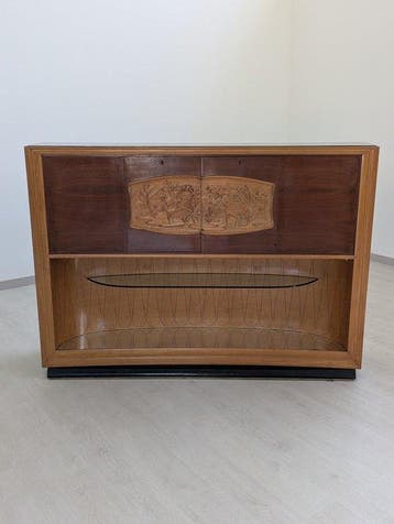 La Permanente Mobili Cantù - Credenza - Hout, Kristal,