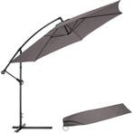 tectake Parasol zweefparasol Ciccio Ø 350cm met beschermhoes, Tuin en Terras, Zonneschermen, Verzenden, Nieuw