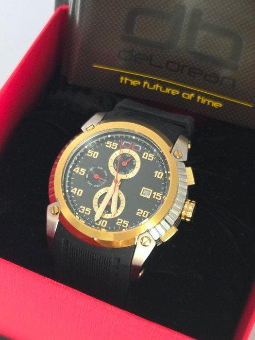 DeLorean Vollkalendar Back to the Future - DL05-1168A - Sans, Bijoux, Sacs & Beauté, Montres | Hommes