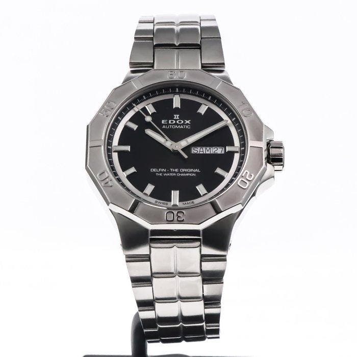 Edox Delphin The Original - Swiss Made Automatic Watch -, Bijoux, Sacs & Beauté, Montres | Hommes