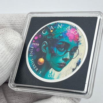 Canada. 5 Dollars 2026 – Neon Mind: The Genesis Circuit – 1