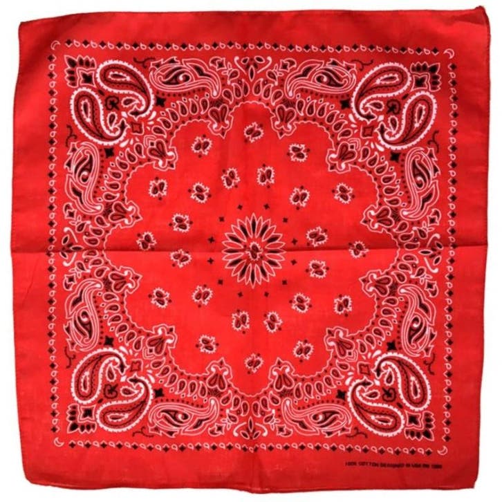 Fako Fashion - Boerenzakdoek Rood - Bandana Rood - Zakdoek, Vêtements | Hommes, Bonnets, Écharpes & Gants, Envoi