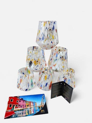 MurArt - MurArt - Drinkset (6) - Glas - Murrine
