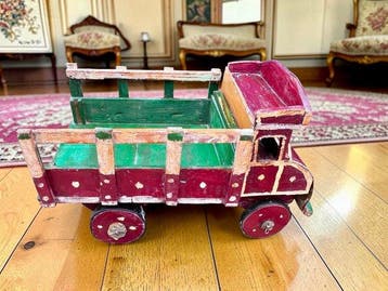 Decoratief ornament - Spanje - Ambachtelijke vrachtwagen