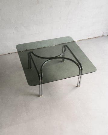 Centre de table - Acier, Verre