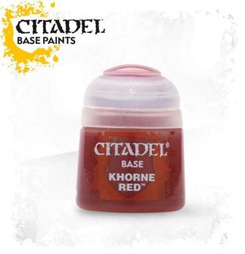 Citadel Base Khorne Red 12 Ml (Warhammer Nieuw), Ophalen of Verzenden, Nieuw