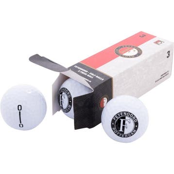Feyenoord Golfballen 12 stuks (Spellen), Boeken, Ophalen of Verzenden, Nieuw