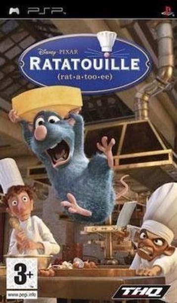 Disney Pixar Ratatouille (Buitenlands Doosje) (PSP Games), Games en Spelcomputers, Ophalen of Verzenden, Zo goed als nieuw