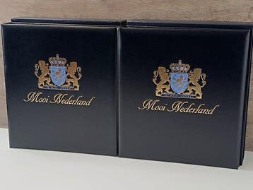 accessoires 2005/2019 - 2 Davo LX albums Mooi Nederland, Gestempeld
