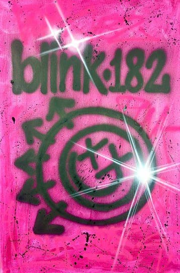 Outside313 - Blink 182 logo graffiti