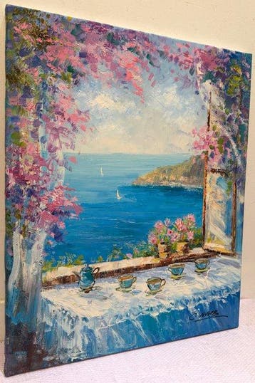 Christof Vevers (1962) - Petit Déjeuner sur la Côte, Antiek en Kunst