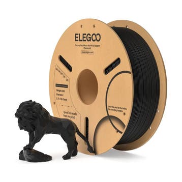 ELEGOO PLA-filament 1,75 mm, 3D-printerfilament, PLA, zwa..., Ophalen of Verzenden, Nieuw