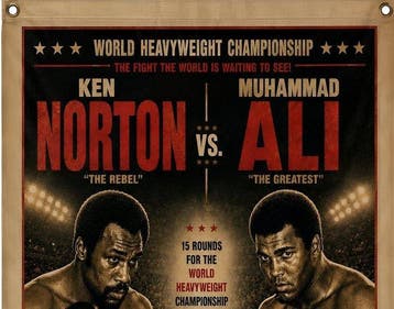 Boxing - Ken Norton y Muhammad Ali - 1973 - Affiche, Collections