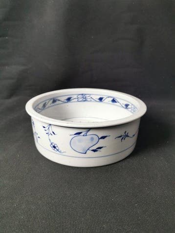Saxe - Cipolla blu - Vaso - D.21cm - Vase - Porcelaine
